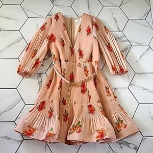 Belted zimmermann mini dress